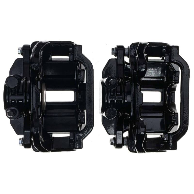 Load image into Gallery viewer, Power Stop 00-02 Cadillac DeVille Rear Black Caliper - Pair w/Bracket