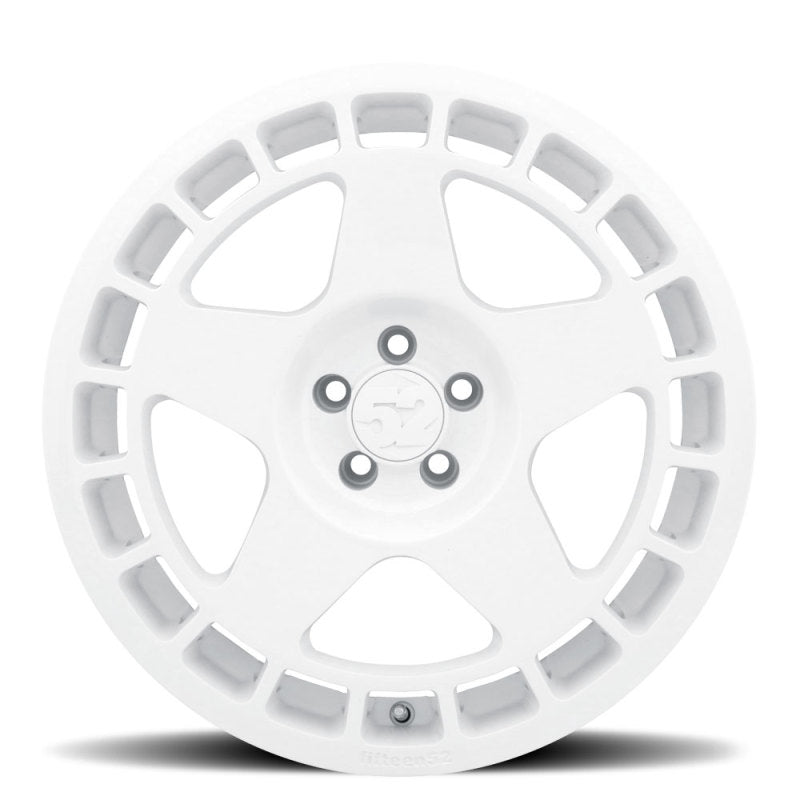 Load image into Gallery viewer, fifteen52 Turbomac 17x7.5 5x100 30mm ET 73.1mm Center Bore Rally White Wheel