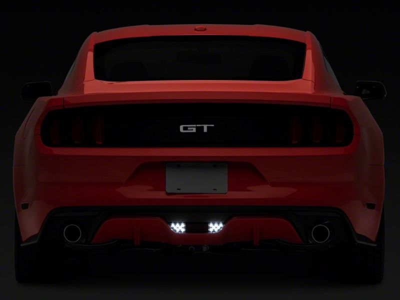 Load image into Gallery viewer, Raxiom 15-17 Ford Mustang Axial LED Reverse Light w/ Running Light Triple Flash Brake Light- Smoked