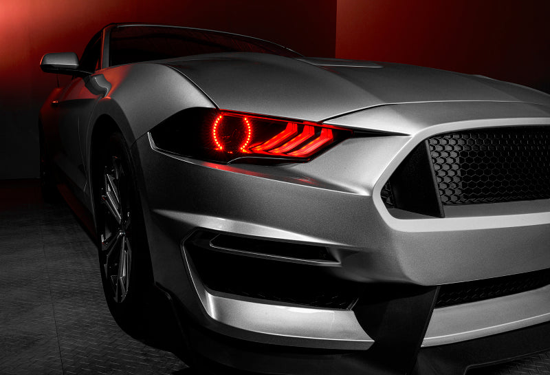 Load image into Gallery viewer, Oracle 18-21 Ford Mustang Dynamic DRL w/ Halo Kit & Sequential Turn Signal - ColorSHIFT