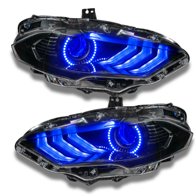 Load image into Gallery viewer, Oracle 18-21 Ford Mustang Dynamic DRL w/ Halo Kit & Sequential Turn Signal - ColorSHIFT
