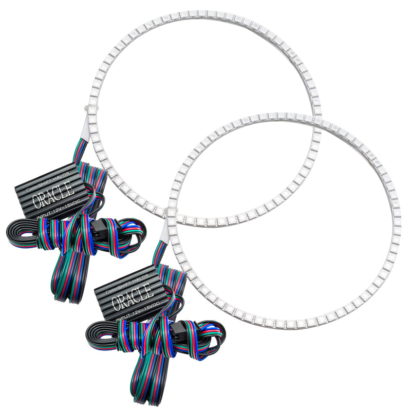 Load image into Gallery viewer, Oracle Jeep Wrangler JL/Gladiator JT LED Surface Mount Headlight Halo Kit- w/o Controller