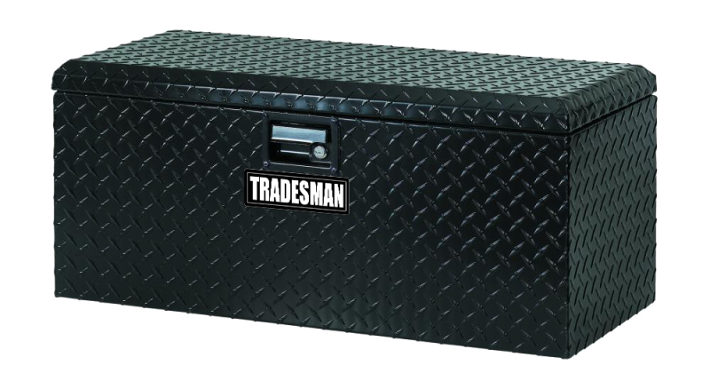 Load image into Gallery viewer, Tradesman Aluminum ATV Flush Mount Storage Box (36in.) - Black