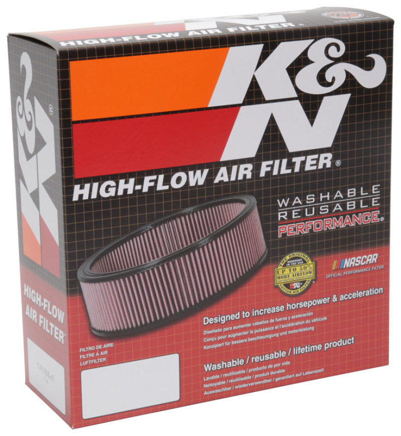 Load image into Gallery viewer, K&N Universal Custom Air Filter - Unique Shape 10.813in OD / 2.188in Height