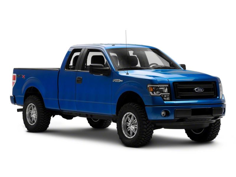 Load image into Gallery viewer, Raxiom 09-14 Ford F-150 Axial Series Headlights w/ LED Bar- Black Housing (Clear Lens)