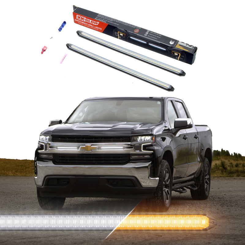 Load image into Gallery viewer, XK Glow 14In Switchback Grill Lights with Start-up Animation & Sequential Turn Signals