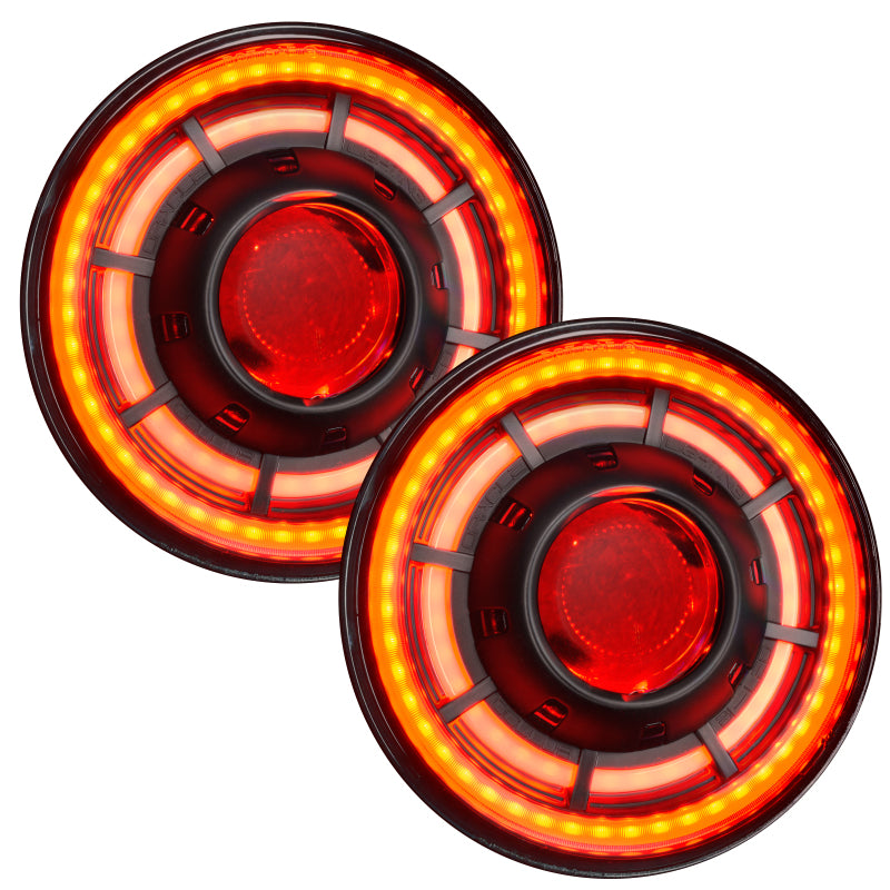 Load image into Gallery viewer, ORACLE Lighting 0718 Jeep Wrangler JK Oculus 7in ColorSHIFT Bi-LED Projector Headlights