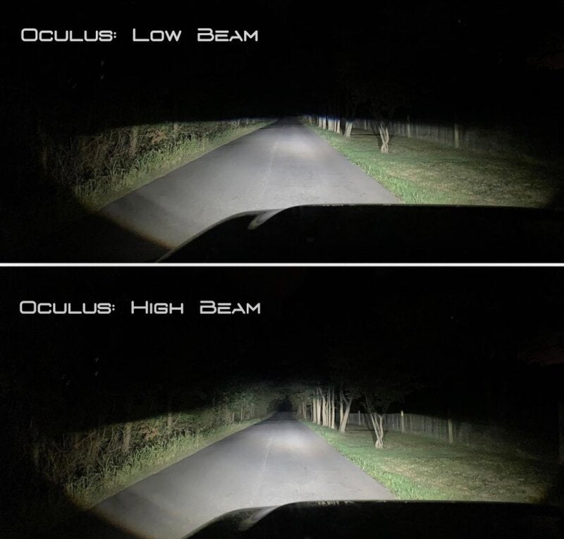 Load image into Gallery viewer, Oracle Oculus Bi-LED Projector Headlights for Jeep JL/Gladiator JT Satin Silver 5500K