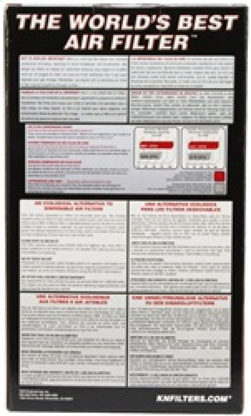 Load image into Gallery viewer, K&N Universal Chrome Filter 3 1/2 inch ID FLG / 6 inch Bottom / 4 1/2 inch CR / 9 inch Length