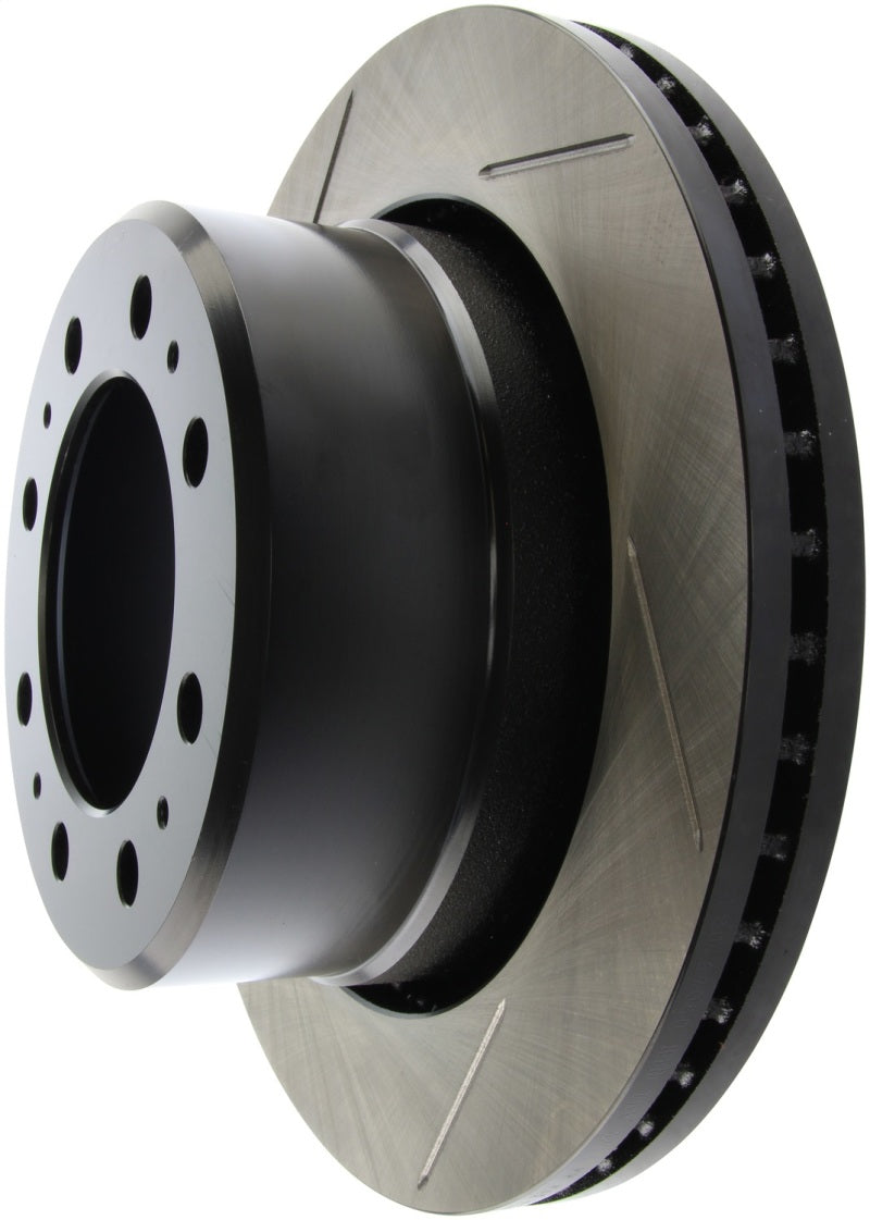 Load image into Gallery viewer, StopTech 08-10 Dodge Ram 4500 6.7L Slotted Right Front Brake Rotor