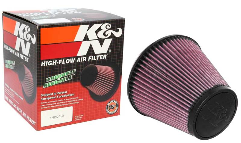 Load image into Gallery viewer, K&N Universal Air Filter 6in Flange / 7-1/2in Base / 4-1/2in Top / 6-1/2in Height