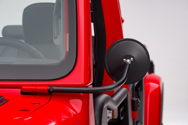 Load image into Gallery viewer, Rugged Ridge 18-20 Jeep Wrangler JL/JT (2dr + 4dr Excl. Rubicon 392) Round Trail Mirror