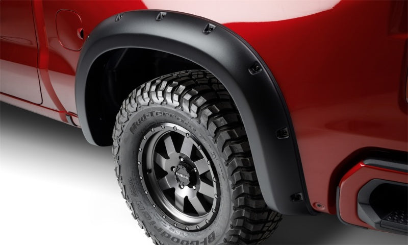 Load image into Gallery viewer, Bushwacker 14-15 Chevrolet Silverado 1500 (6ft & 8ft Beds) Forge Style Flares 4pc - Black