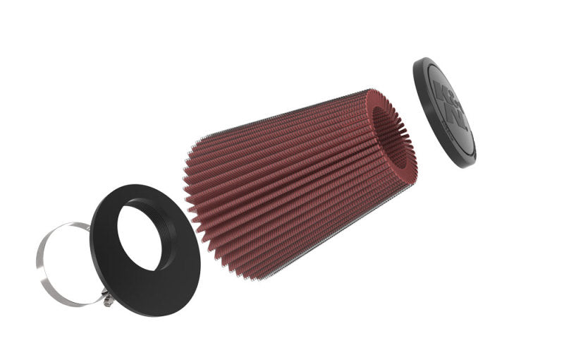 Load image into Gallery viewer, K&N Universal Rubber Filter 3.25 inch FLG / 5.75 inch Bottom / 3.5 inch Top / 6.6875 inch Height