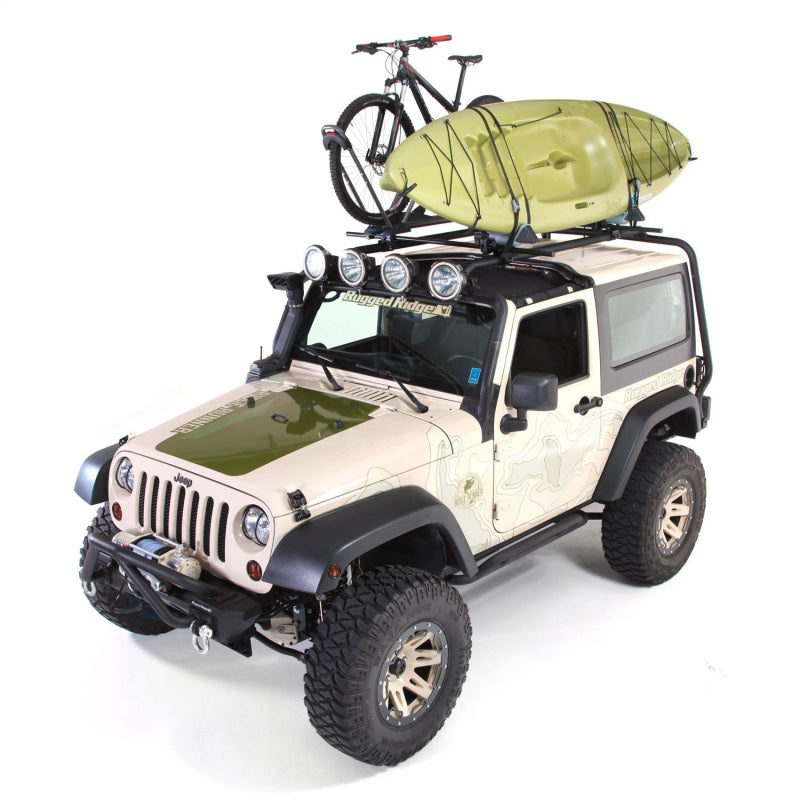 Load image into Gallery viewer, Rugged Ridge 07-18 Jeep Wrangler 2-Door Sherpa Roof Rack Kit