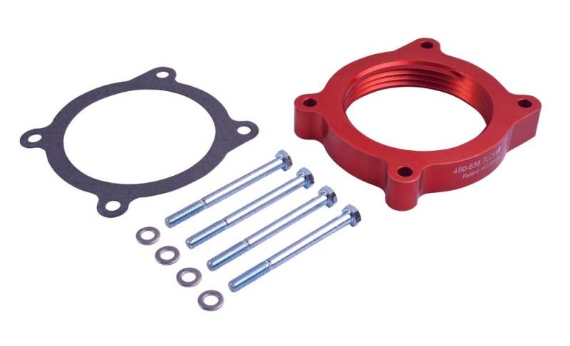 Load image into Gallery viewer, Airaid 11-14 Ford Mustang / 11-13 F-150 5.0L V8 PowerAid TB Spacer