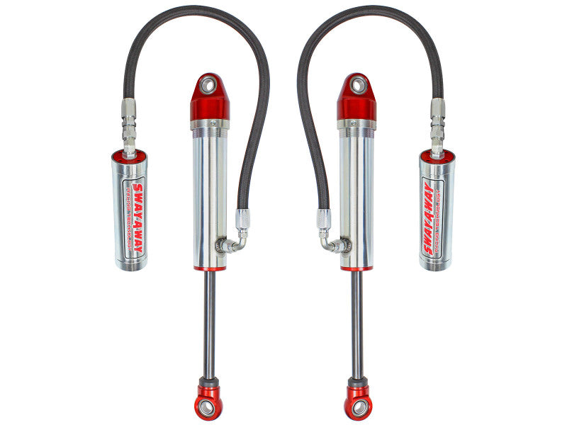 Load image into Gallery viewer, aFe 97-17 Nissan Patrol Sway-A-Way 2.5in Rear Shock Kit w/ Remote Reservoir for OE Ride Height