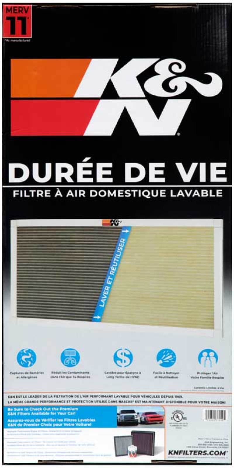 Load image into Gallery viewer, K&N HVAC Filter - 12 x 24 x 1