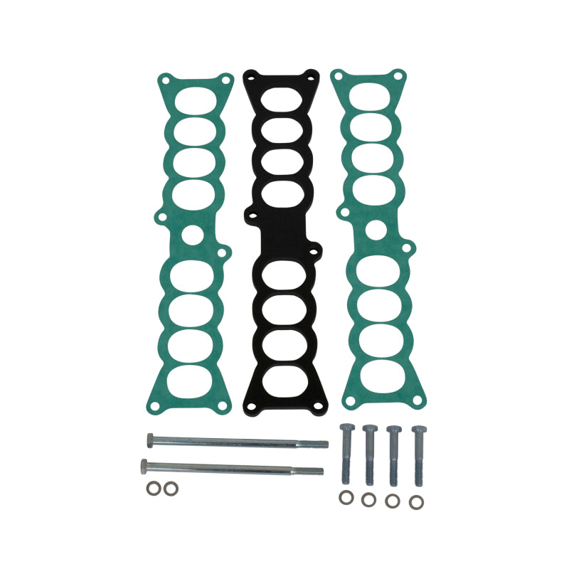 Load image into Gallery viewer, BBK 86-95 Mustang 5.0 Phenolic Manifold Spacer Kit Factory Ford 3/8