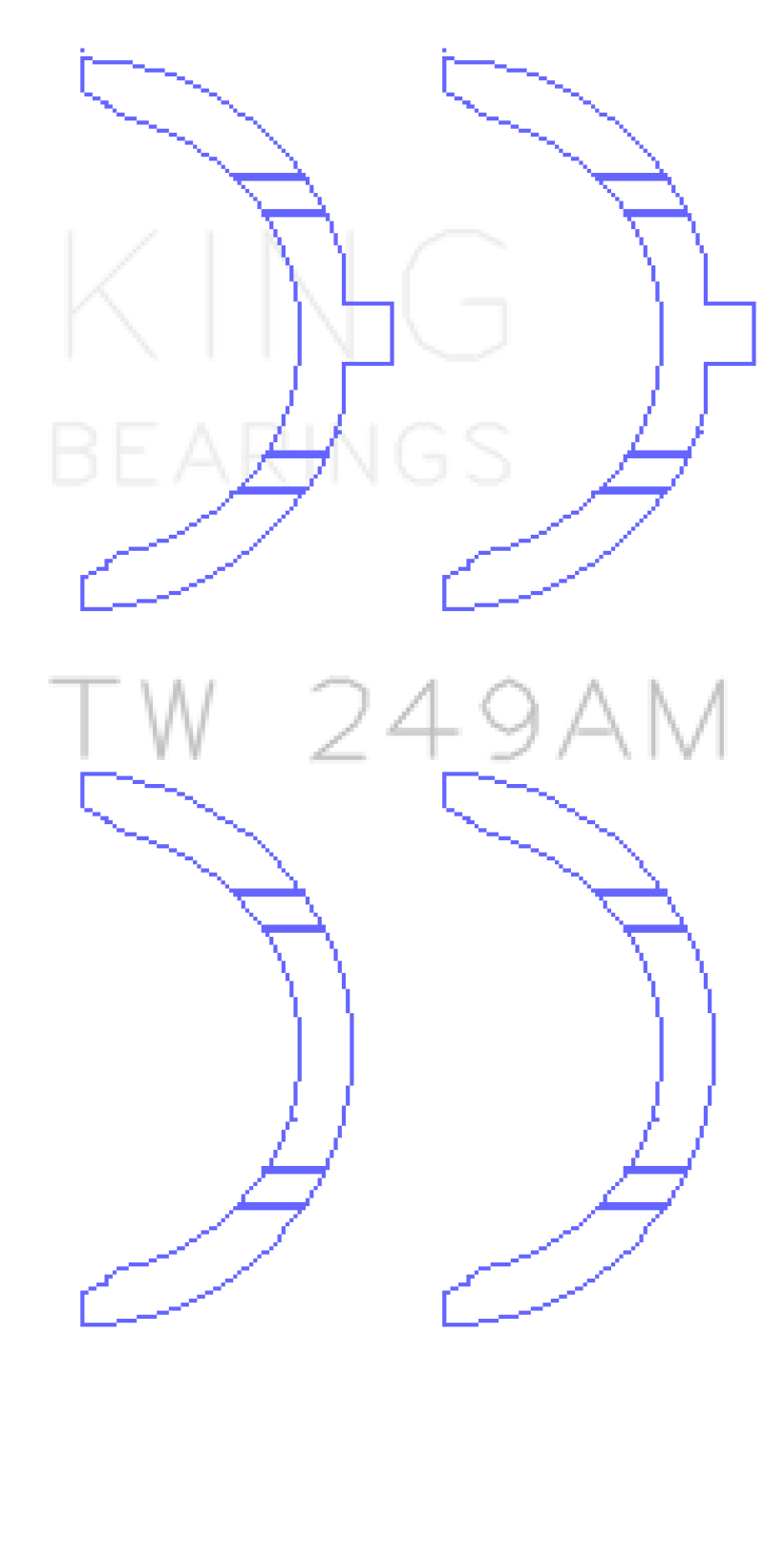 Load image into Gallery viewer, King Engine Bearings 1995 Toyota Tacoma AM-Series Thrust Washer Set