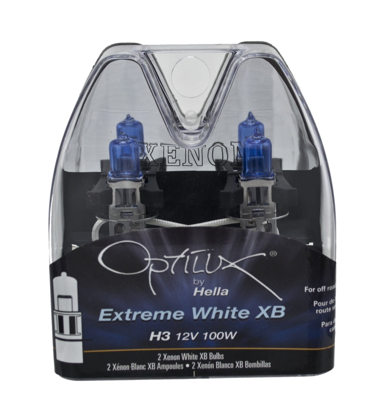 Load image into Gallery viewer, Hella Optilux H3 12V / 100W Xenon White XB Light Bulb