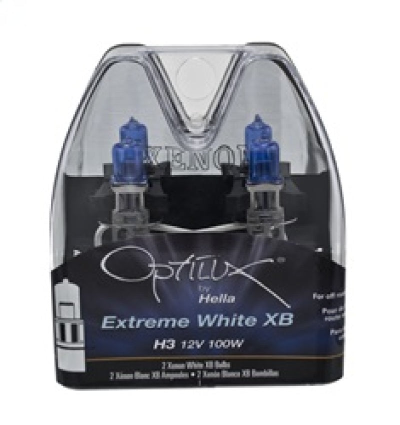 Load image into Gallery viewer, Hella Optilux H3 12V / 100W Xenon White XB Light Bulb