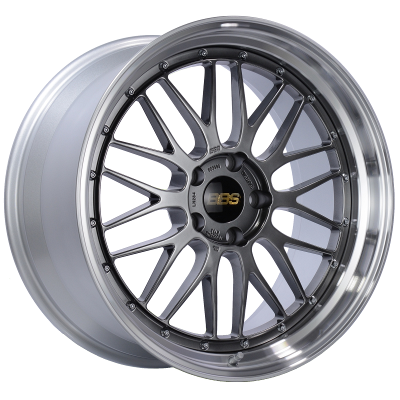 Load image into Gallery viewer, BBS LM 20x10 5x120 ET33 Diamond Black Center Diamond Cut Lip Wheel -82mm PFS/Clip Required