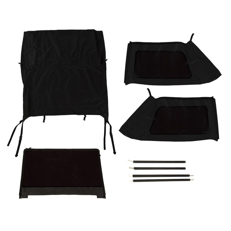 Load image into Gallery viewer, Rugged Ridge Montana Top Bowless Black Diamond 07-18 Jeep Wrangler JK 2-Dr