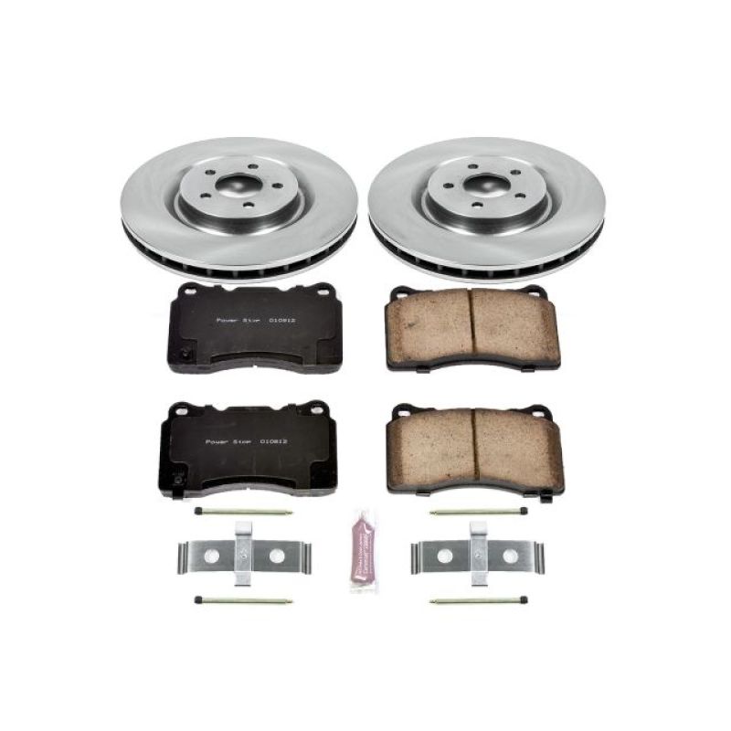 Load image into Gallery viewer, Power Stop 07-14 Ford Mustang Front Autospecialty Brake Kit
