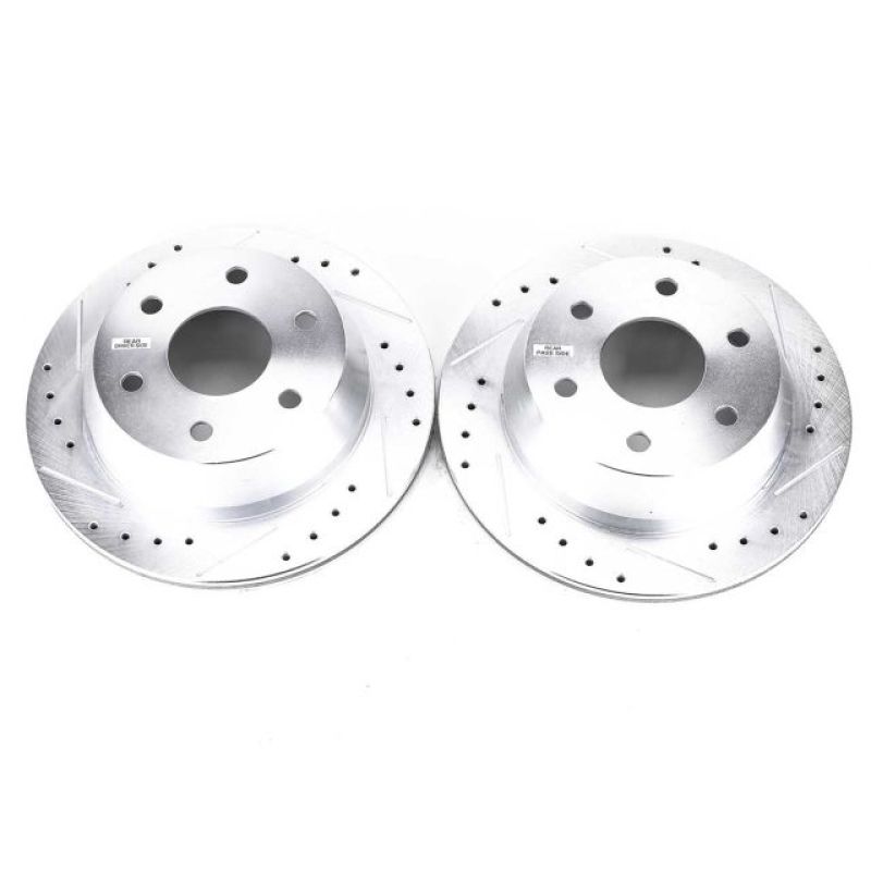 Load image into Gallery viewer, Power Stop 03-05 Chevrolet Astro Rear Evolution Drilled & Slotted Rotors - Pair