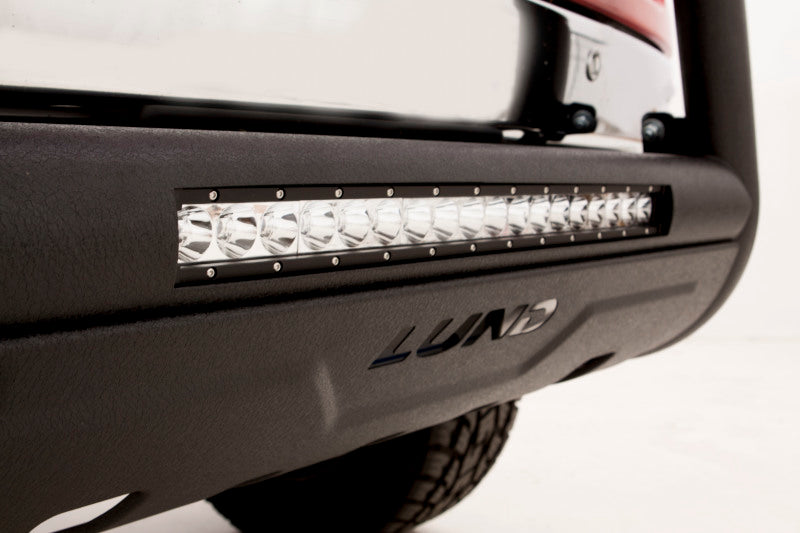 Load image into Gallery viewer, Lund 10-17 Dodge Ram 2500 Bull Bar w/Light & Wiring - Black