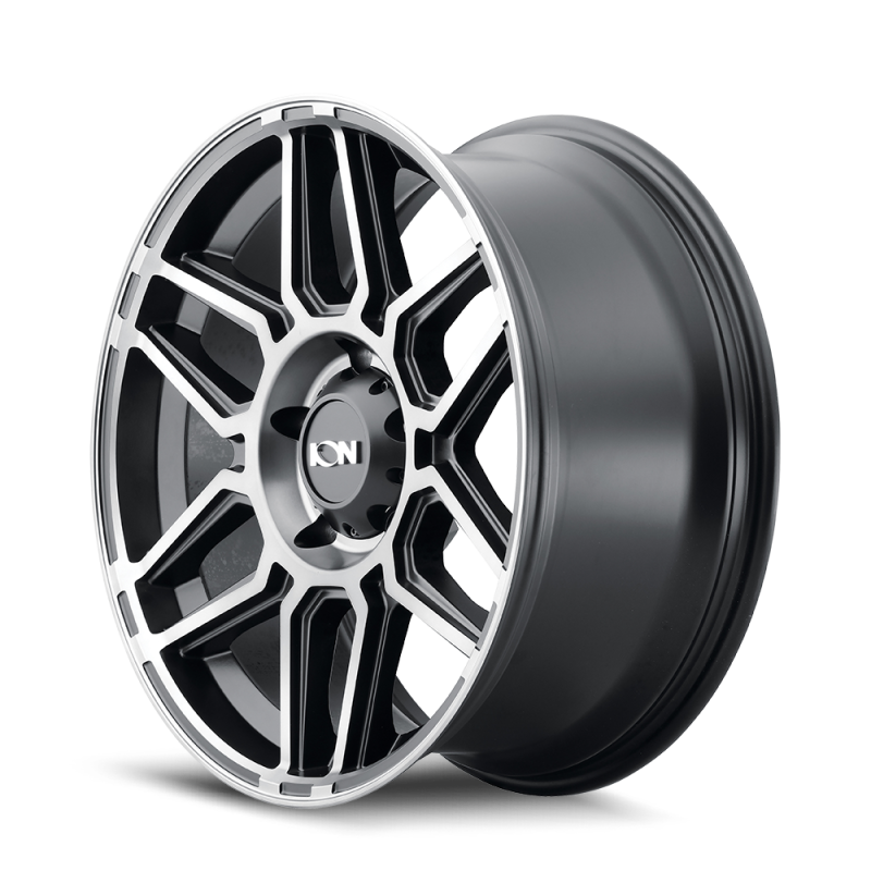 Load image into Gallery viewer, ION Type 146 20x9 / 6x139.7 BP / 18mm Offset / 106mm Hub Matte Black W/Machined Dart Tint Wheel