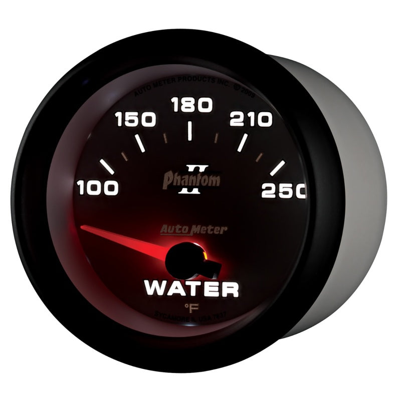 Load image into Gallery viewer, Autometer Phantom II 2-5/8in 100-250 Degrees F Electrical Water Temperature Gauge