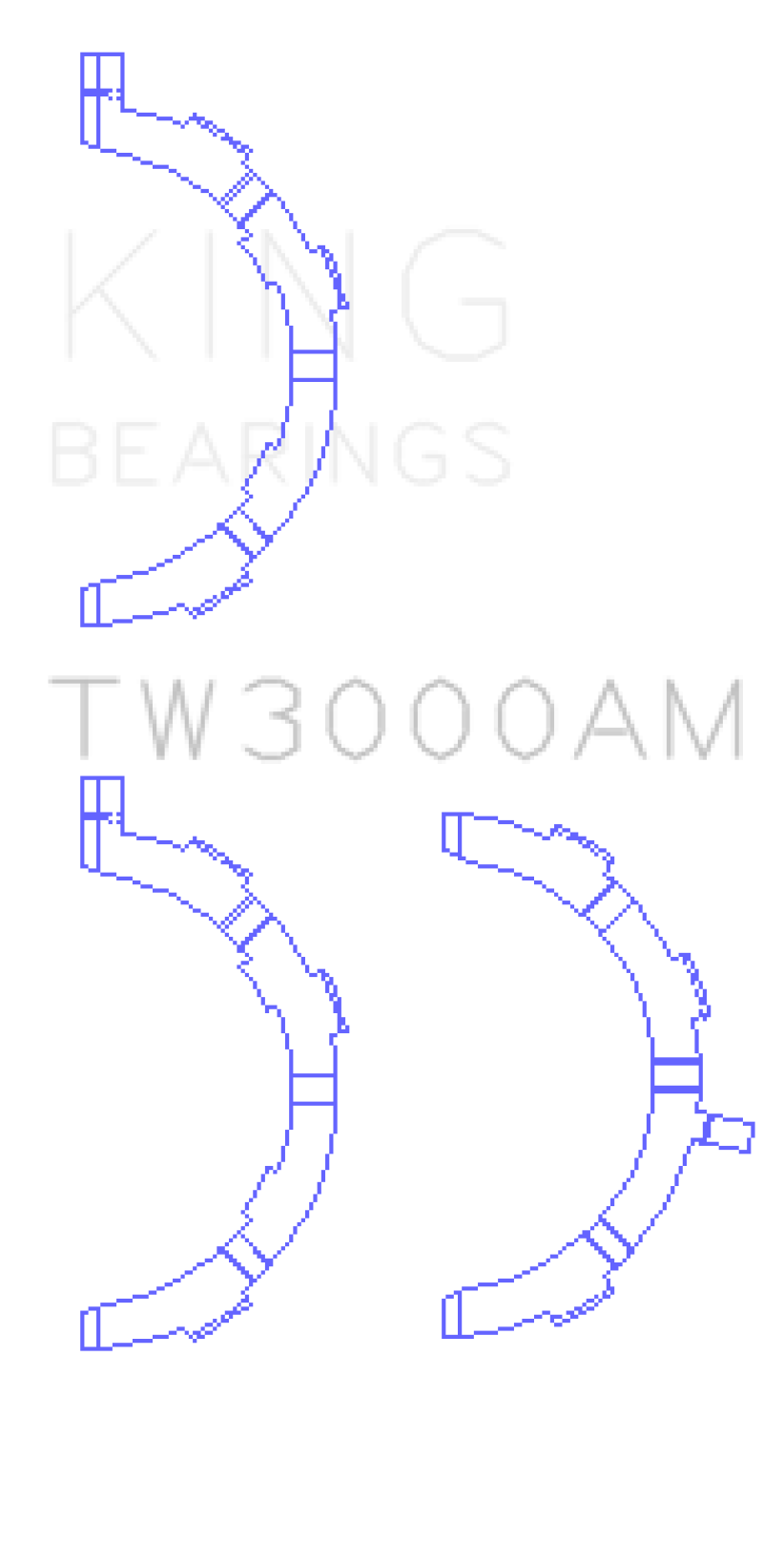 Load image into Gallery viewer, King Engine Bearings Ford 6.7L Power Stroke V8 Diesel Thrust Washer Set
