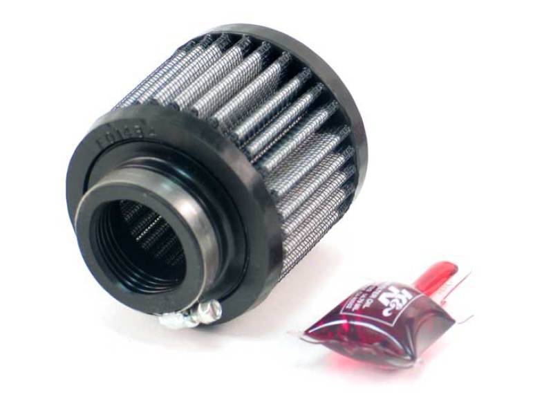 Load image into Gallery viewer, K&N 1.375in Flange ID x 3in OD x 2.5in H Rubber Base Crankcase Vent Filter