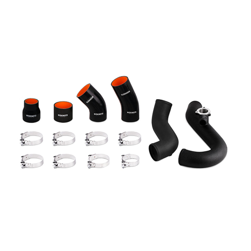 Load image into Gallery viewer, Mishimoto 2015 Ford Mustang EcoBoost 2.3L Intercooler Wrinkle Black Pipe and Boot Kit