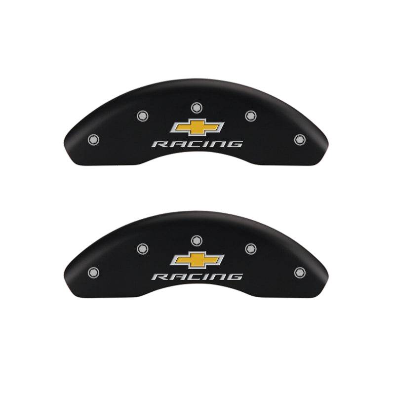 Load image into Gallery viewer, MGP 4 Caliper Covers Engraved Front & Rear Gen 2/Viper Black finish silver ch