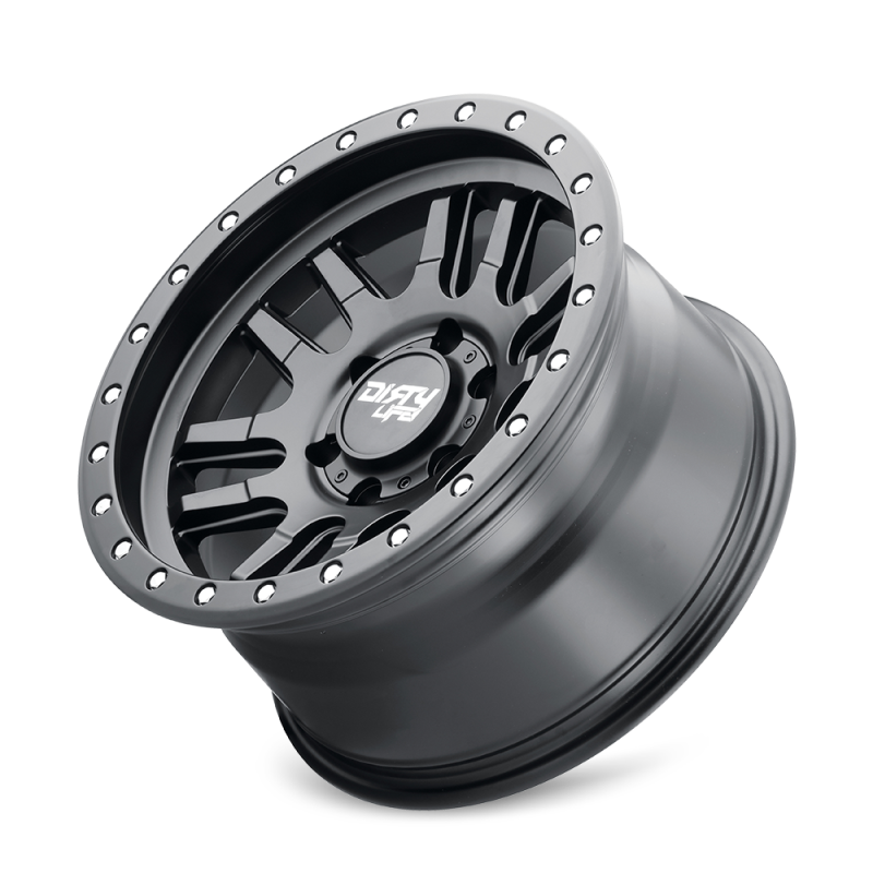 Load image into Gallery viewer, Dirty Life 9309 Canyon Pro 17x9/6x139.7 BP/0mm Offset/106mm Hub Matte Black Wheel - Beadlock