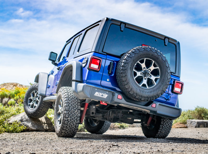 Load image into Gallery viewer, Borla 18-19 Jeep Wrangler JLU 2.0L AT/MT 4WD S Type (Climber) Catback Exhaust