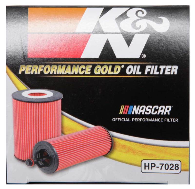 Load image into Gallery viewer, K&N Performance Oil Filter for 2010+ Mercedes Benz GLE350D 3.0L V6 DSL 2.75in OD x 3.625in H