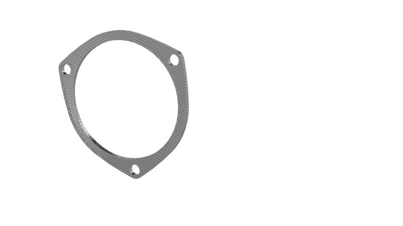 Load image into Gallery viewer, QTP 4in Bolt-On QTEC 3 Bolt Gasket