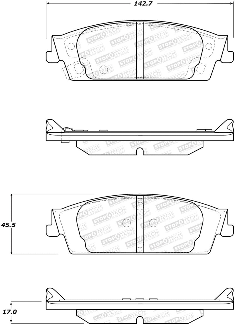 Load image into Gallery viewer, StopTech Street Brake Pads - Front/Rear