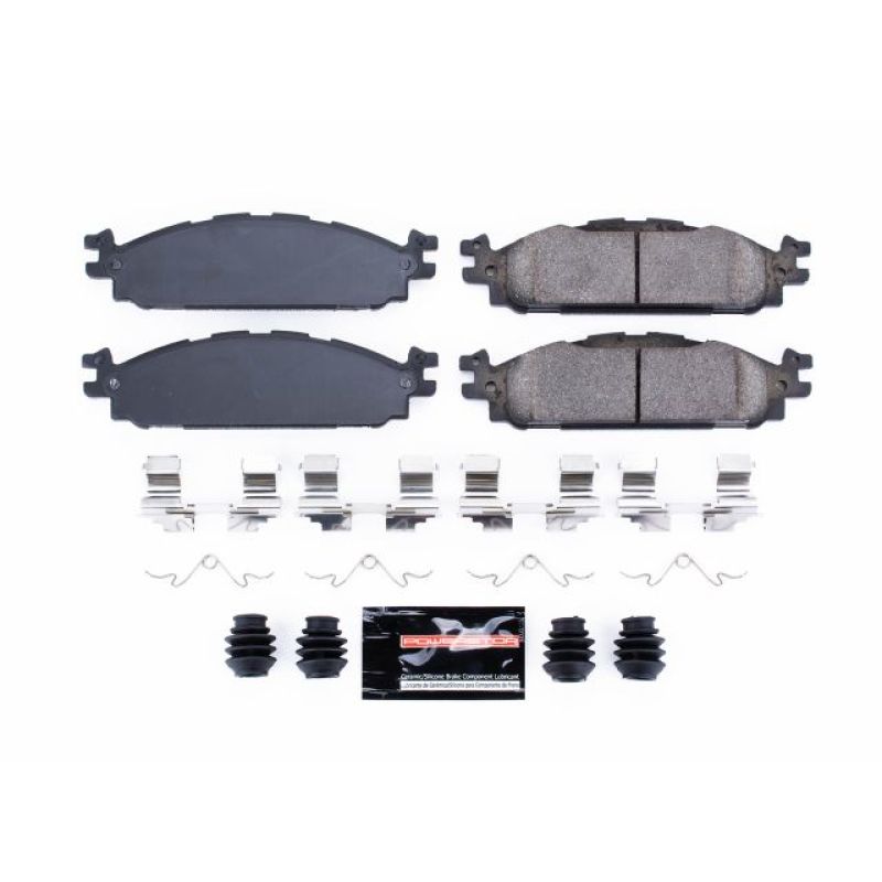 Load image into Gallery viewer, Power Stop 11-19 Ford Explorer Front Z23 Evolution Sport Brake Pads w/Hardware