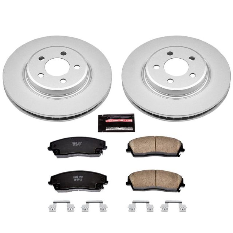 Load image into Gallery viewer, Power Stop 05-19 Chrysler 300 Front Z17 Evolution Geomet Coated Brake Kit