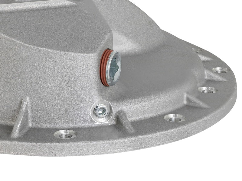 Load image into Gallery viewer, aFe Front Differential Cover (Raw; Street Series); Dodge Diesel Trucks 03-12 L6-5.9/6.7L (td)