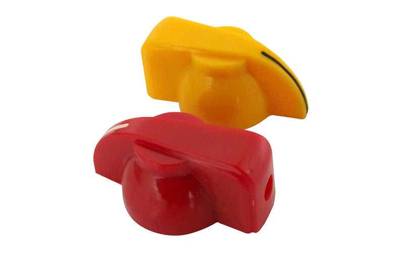 Load image into Gallery viewer, Haltech Triple Switch Panel w/Yellow & Red Knobs