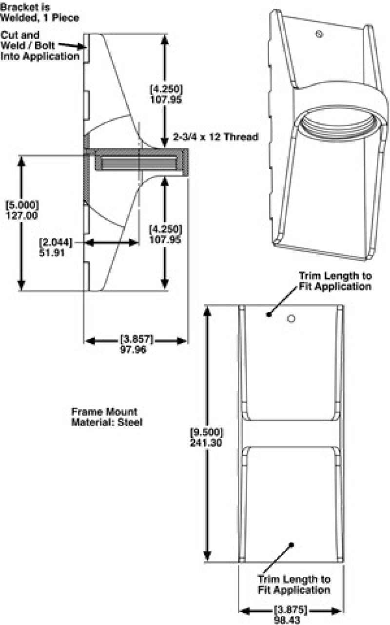 Load image into Gallery viewer, SPC Performance END MOUNT & ADAPTOR ASSY