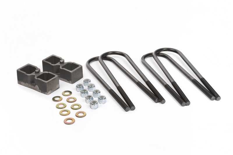 Load image into Gallery viewer, Daystar 2005-2019 Ford F-250 4WD (with Dana 60 Axle) - 2in Rear Block & U-Bolt Kit