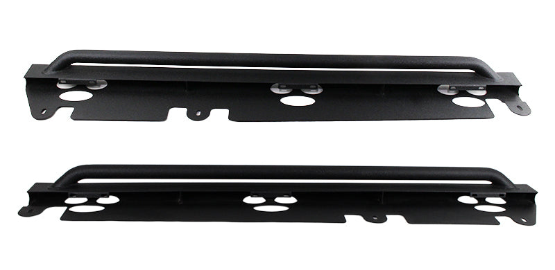 Load image into Gallery viewer, Fishbone Offroad 07-18 Jeep Wrangler JK 4 Door Rubicon Steel Rock Slider - Black Textured Powdercoat