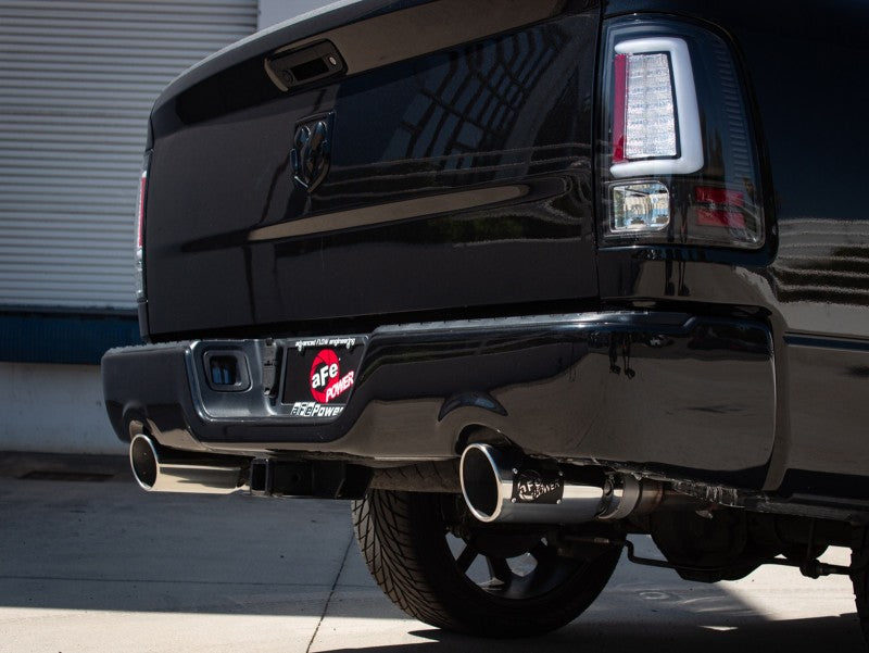 Load image into Gallery viewer, aFe 09-18 Ram 1500 V8 5.7L Hemi Gemini XV 3in 304 SS Cat-Back Exhaust w/ Polished Tips